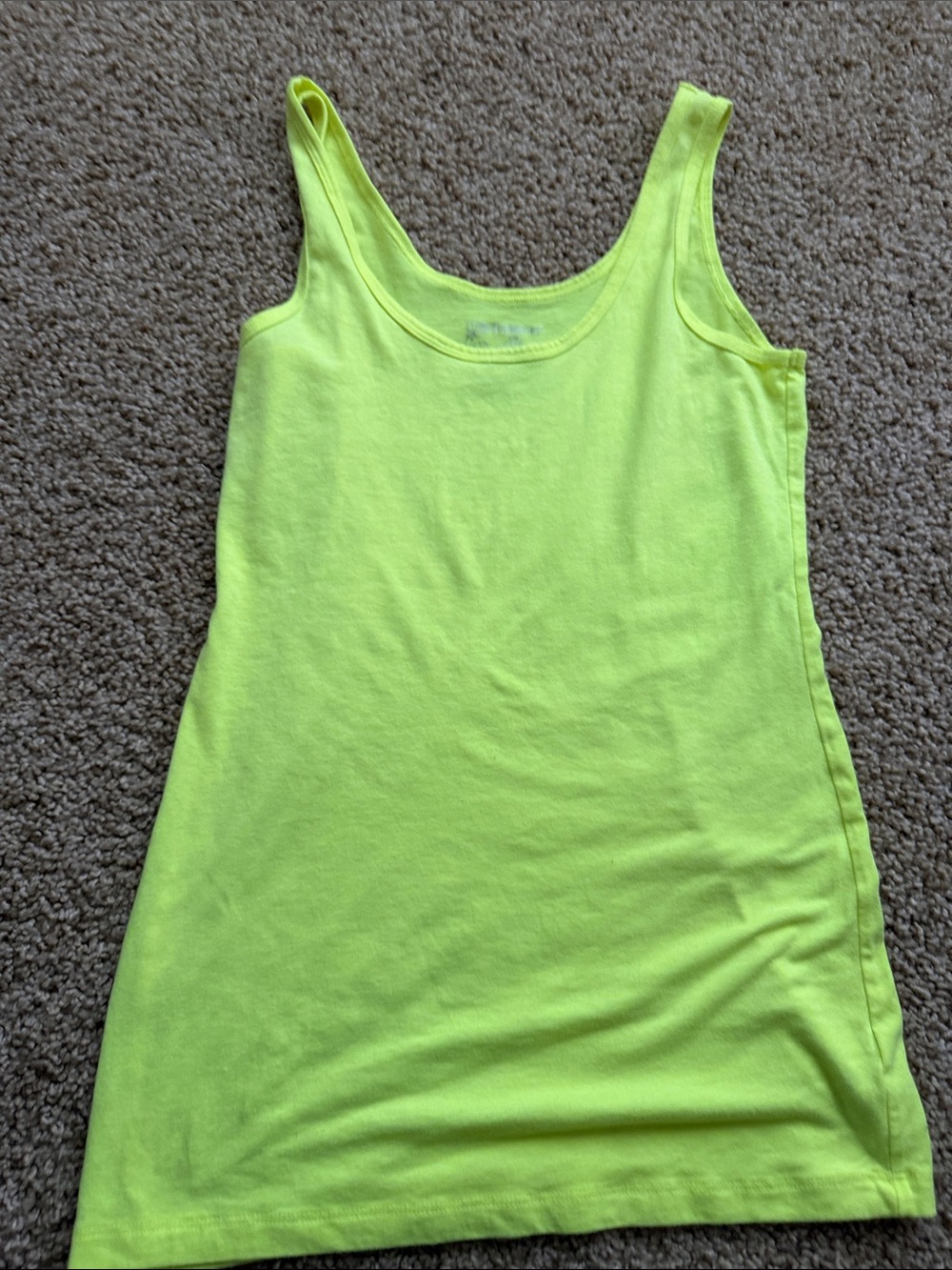 No Boundaries Girls Tank Top Green Size Large